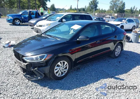 2017 Hyundai Elantra Se from USA, damaged, VIN KMHD74LF2HU401957